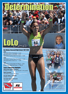 Graphic of the Lolo Jones poster