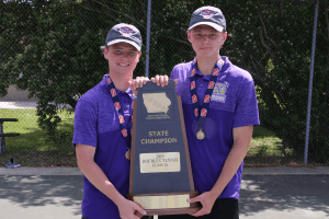 2019 Doubles Tennis winners class 1A