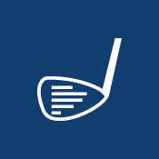 Graphic of a golf club