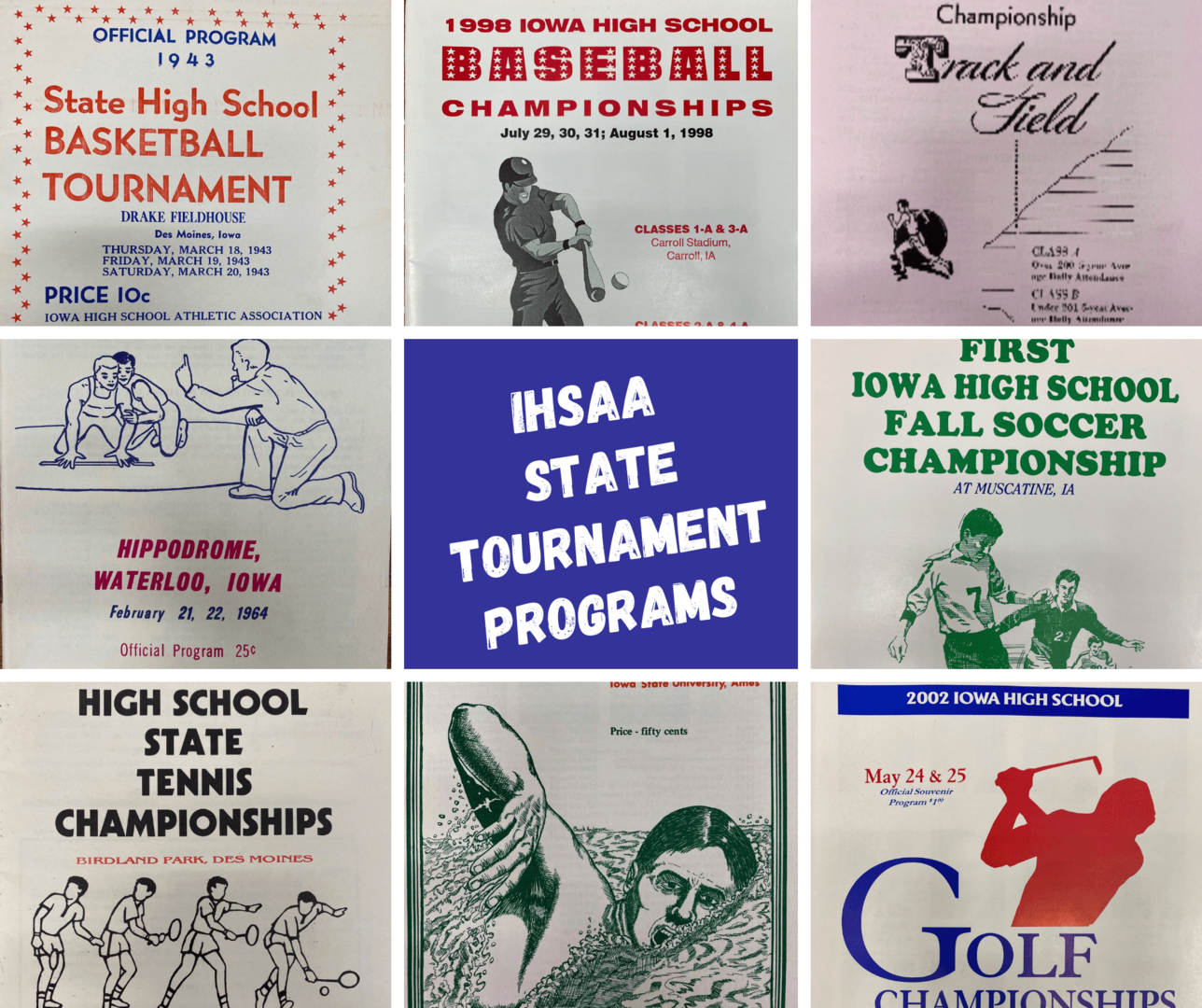 Archives: State championship programs now available