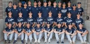 a picture of the Xavier baseball team