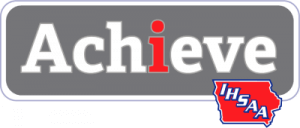 the IHSAA Achieve logo