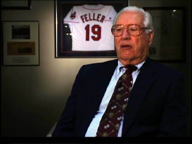 headshot of Bob Feller