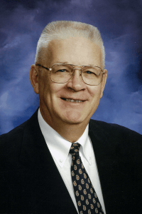 a headshot of Everett Johnson