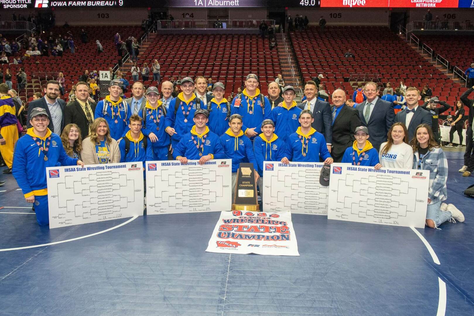State Wrestling Tournaments IHSAA