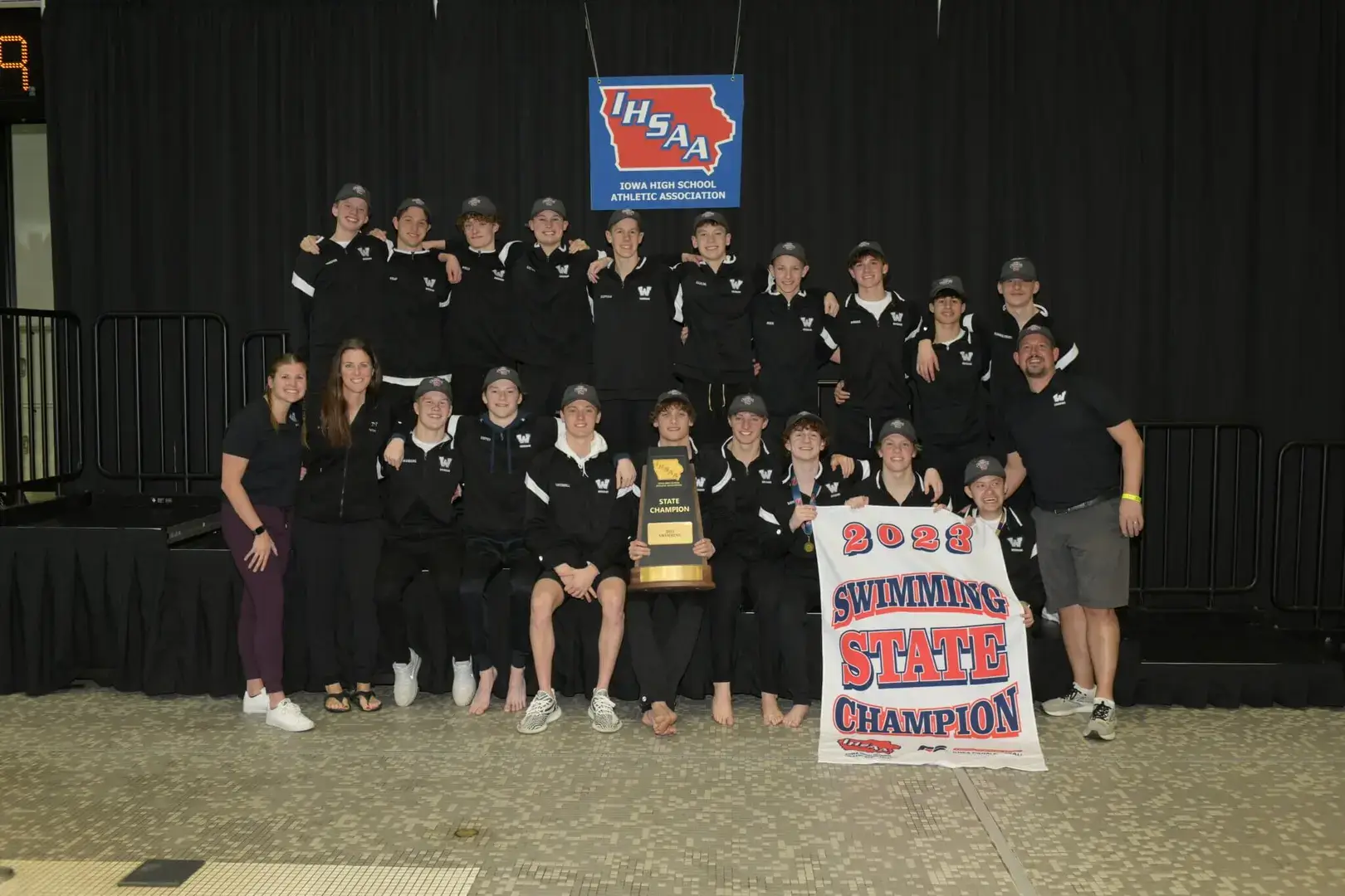 State Meet Iowa High School Boys' Swimming IHSAA